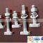 T bolt M8, M12, M16, M20, M30 for anchor channel use