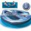 PVC inflatable swimming pool floating island toys