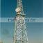 self supporting 4 legged lattice communication steel tower