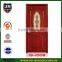 Ebony HDF Composite wooden frosted glass bathroom entry door