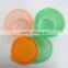 Food Grade Durable Round Plastic Baby Lunch Boxes with Cutlery Set