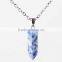 Silver Chain Crystal Pendant Necklaces for Women