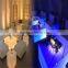 led plastic bar sofa led furniture led sofa for bar