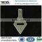 CNC Machined Perforated Sqaure Shape Quartz Glass Sheet