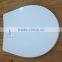 Super slim WC toilet seat cover with two push button quick release and soft close made in China