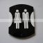 WC Toilet Sign Acrylic Display Toilet Sign