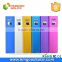 2016 Customizable Private Label Gift Personalized portable mini rohs gold power bank lipstick 2200mah 2600mah charger