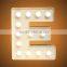 Customized lighting LED letters table lamp &desk lamp & decorative wall lampe T008(A-Z)
