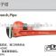 High quality CrMo steel pipe wrench spanner with DIN standard and die forged