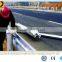 hot dip galvanized guardrail with safety ,spaying plastic two waves crash barrier for road