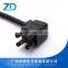 5 core Power cord with ac plug socket