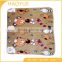 coloful square pattern super soft animal print polyester blanket