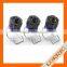 For coating machine - Plastic blind hole spray stop nozzle with pipe clamp