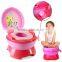 Hot Selling New Item With Light and Music 3 in 1 BO Funny Baby Plastic Toilet Seat Cover for Kid