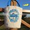 Recyclable canvas bag round bottom bag