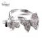 Engagement jewelry silver jewelry diamond fashion ring gemstone jewelry for girl
