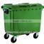plastic container with wheels