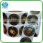 High quality decorative food labels, decorative food labels, food canned stickers