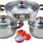 AH3659 6pcs stainless steel cookware set