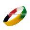 2014 New arrival contrast silicone bracelet