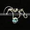 Titanic Ocean Heart Necklaces & Pendants For Women Crystal Rhinestone Jewelry Accessories Gift Set