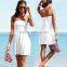 Women Bandeau Strapless Dress Bikini Cover-Up Summer Swimwear Beach Skirt                        
                                                Quality Choice