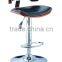 2016 Simple Design Leather Bar Swivel Stool With Footrest For Sale