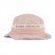 Wholesale New Arrival Cotton Plain Cheap Custom Bucket Hats