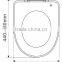 Sanitary white PP toilet seat cover
