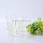 Hot sale China factory promotional high quality hand made small size 150ml decorative clear borosilicate thin glass cup