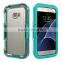 Popular Galaxy S6 Waterproof Case S6 Transparent Screen Protector, Heavy Duty Protective Carrying Cover Case for Galaxy S6