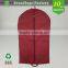 Manufacture Clothing Garment Suit Dress Travel Bag zip garment bag