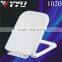 1020 Toilet Lids; Square Toilet Seats for Wall-hung Toilet Bidet Cover Prices