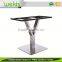 Modern Metal Dining Table Base /Stainless steel table For sale                        
                                                Quality Choice