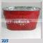 Decorative metal can bucket, beer gift