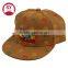 promotional cheap custom woven label snapback caps