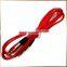 3.5mm male to male aux audio cable, shoelace braided aux audio cable
