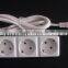 Universal 4 Way Pure Copper wiring extension socket With Safety Shutter And Surge Protector