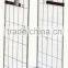 RH-RC001 820*710*1750mm two sides roll container with belt movalbe wire mesh steel container cart