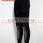 0096 OEM 97%POLYESTER 3%SPANDEX Draw String Women Mesh Stitiching Woven Running Jogger Pants