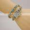 casual fashion fancy ladies watches gold rectangle diamond bracelet watch