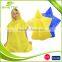 Creative fashion extra large cheap disposable rain poncho with hood