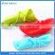Anti slip easy to clean silicone baby bib with private lable