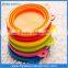 promotional item foldable silicone pet bowls for dog