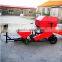 Automatic round and square grass hay baler packing machine in walking tractor
