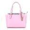 Hot Sale UK Market Pink Leather Ladies PU Tote Handbag Bags