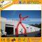 New product advertising inflatable tube man air dancer with 2 legs F3017
