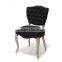 modern fabric bar stool wood dining room hotel luxury dining chair