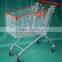 Hot sell red supermarket trolley