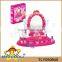 Fashion Design Pink Piano Pretend Glass Dresser Toy For Girl